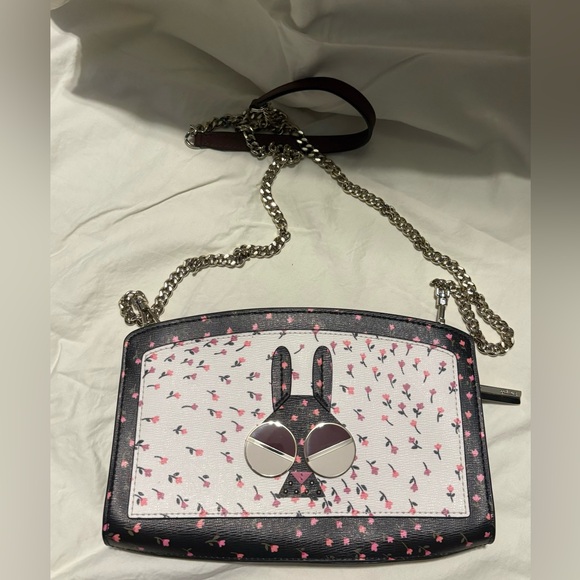 Kate Spade Spademals Money Bunny East West Crossbody - Picture 1 of 2